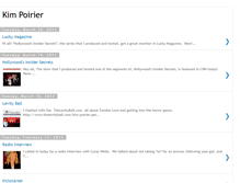 Tablet Screenshot of blog.kimpoirier.net